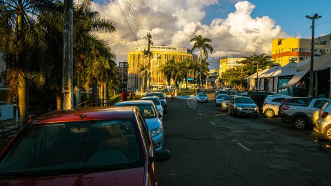 Feira ao ar livre de Caldas Novas