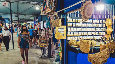 Feira ao ar livre de Caldas Novas