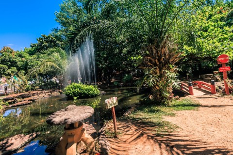 Jardim Japonês em Caldas Novas