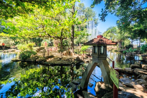 Jardim Japonês em Caldas Novas