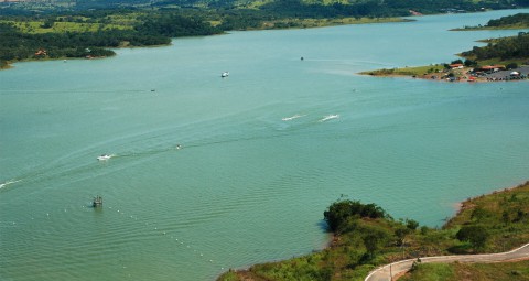 Lago Corumbá em Caldas Novas