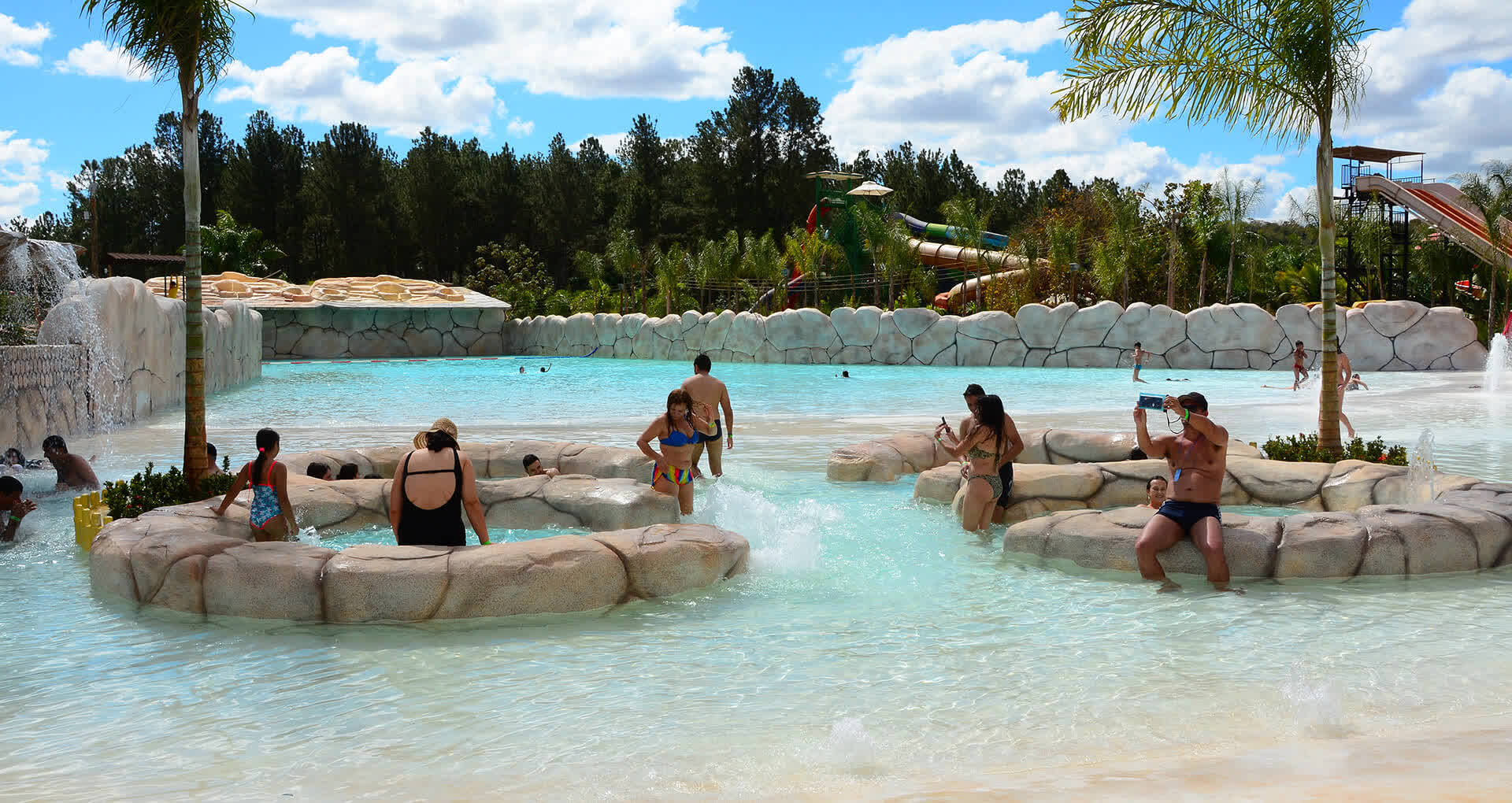 Lagoa Termas Parque e Lagoa EcoPraia  em Caldas Novas